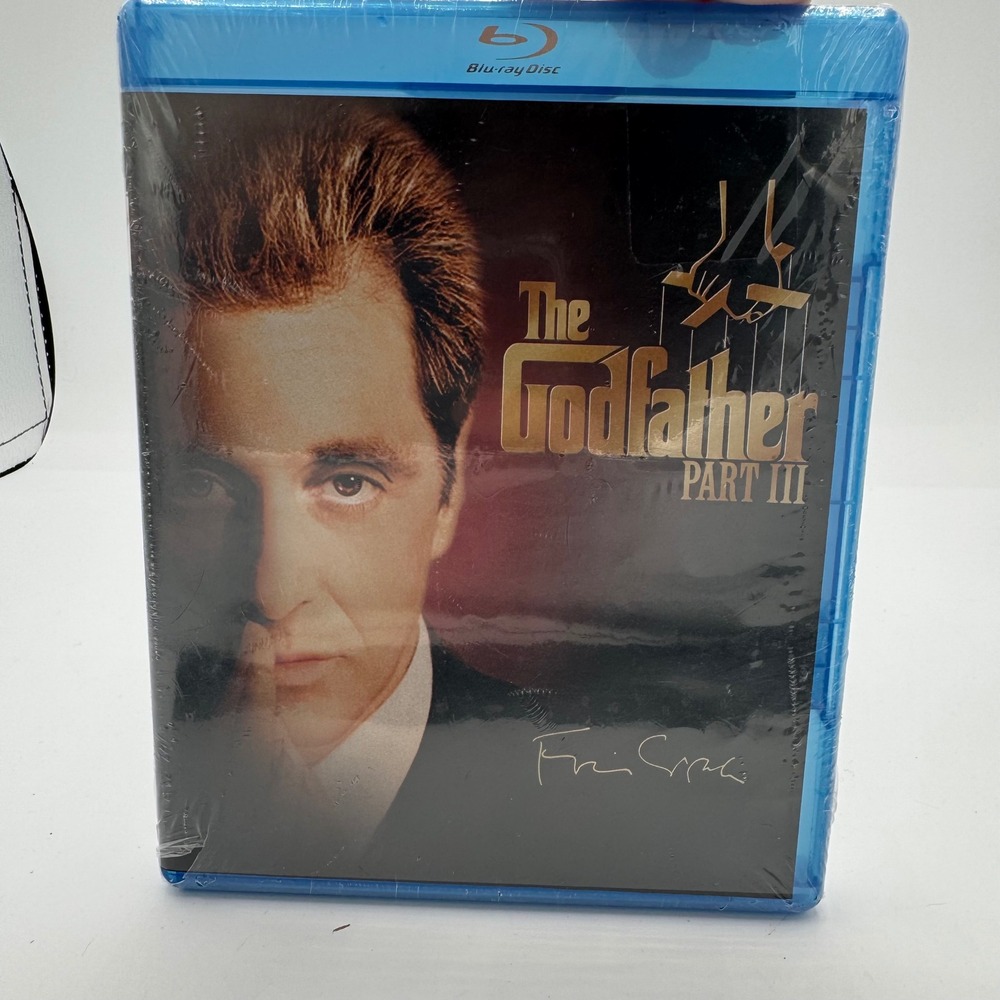 The Godfather Part III Blu-ray Movie Al Pacino Francis Ford Coppola New Sealed